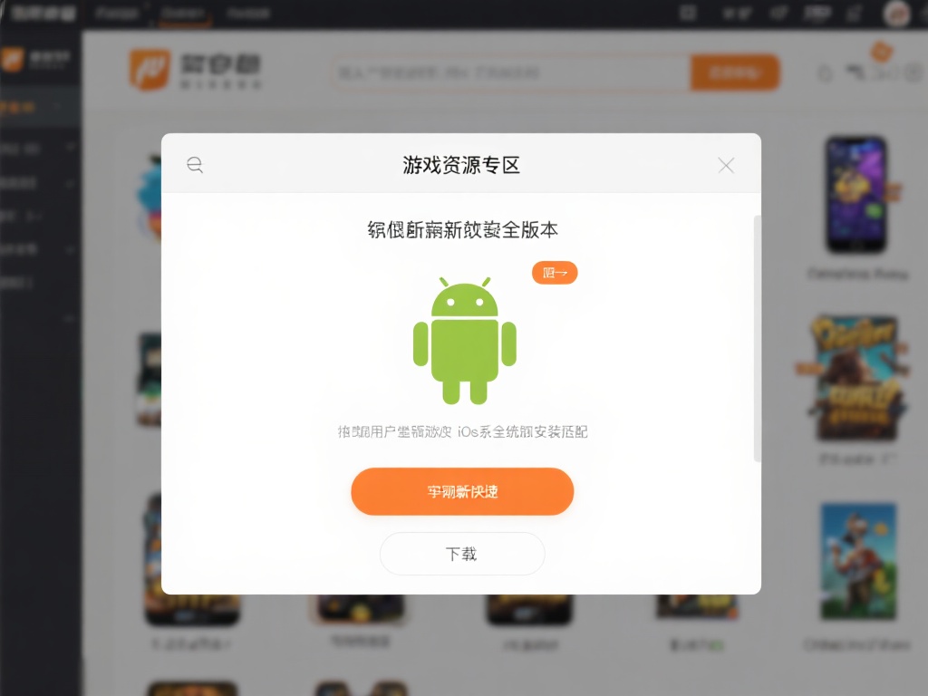 进入官网后，找到游戏资源专区，选择你感兴趣的游戏，
