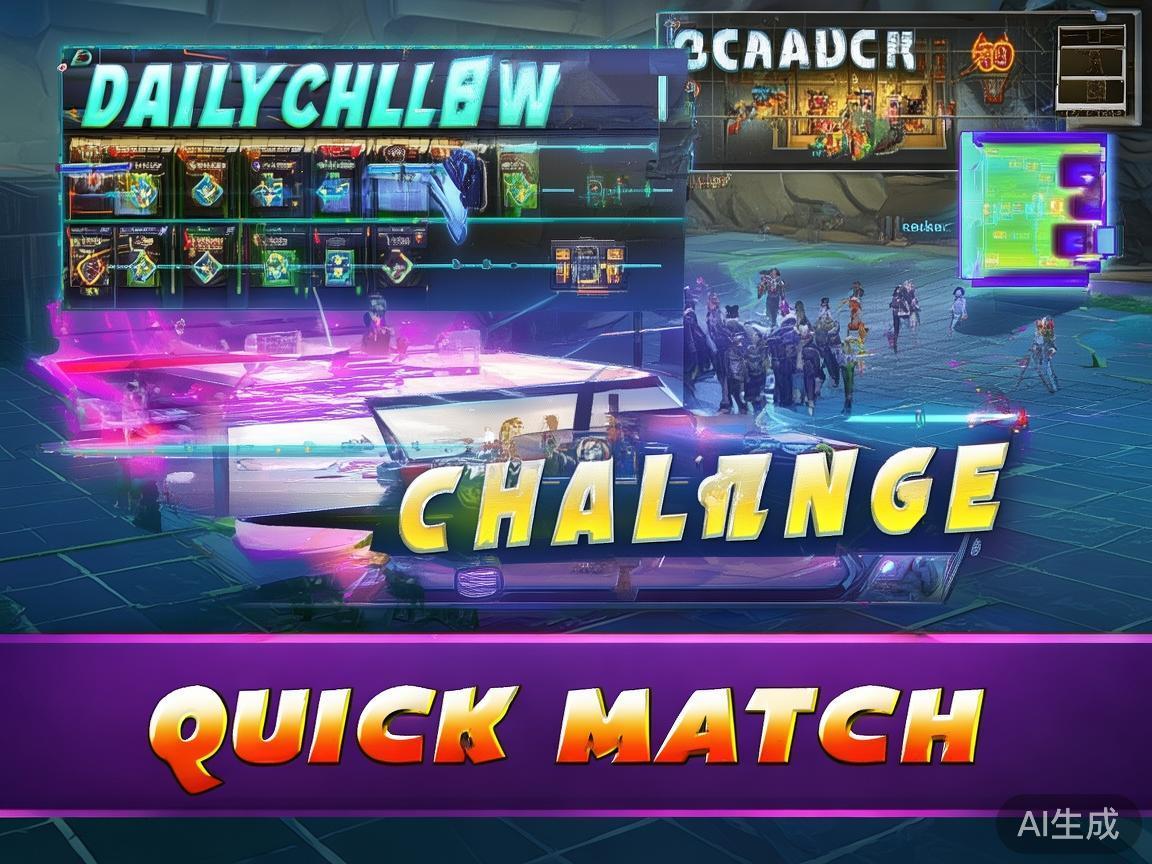 另一方面，平台还设有“每日挑战”，允许玩家在规定时